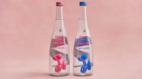 Evian marchează aniversarea de 200 de ani printr-o colaborare cu Jeff Koons