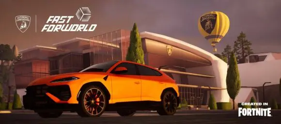 Lamborghini intră în universul Fortnite
