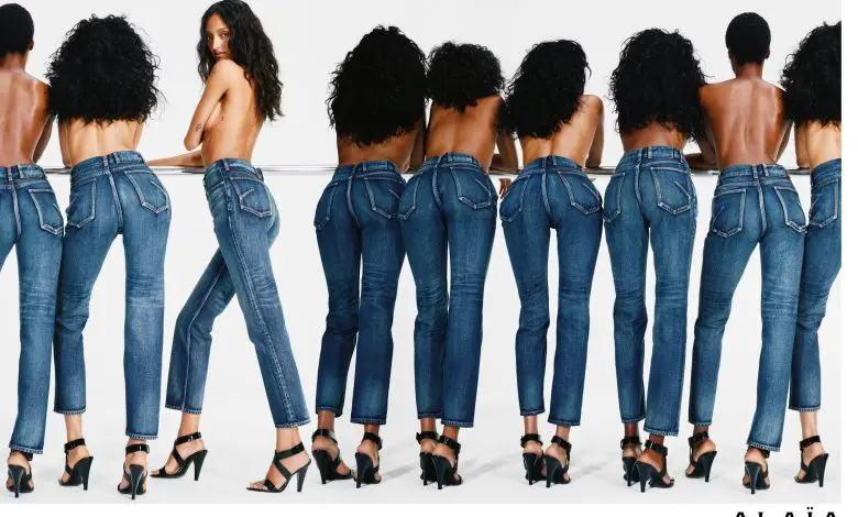 Casa de modă Alaïa lansează o linie de jeanși, numită Alaïa Denim