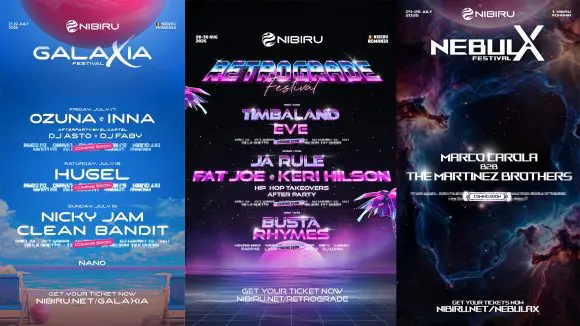 NIBIRU extinde lineup-ul și lansează noi festivaluri pentru 2026