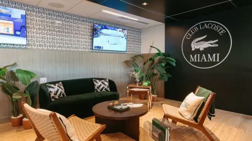 Lacoste aduce luxul la Miami Open