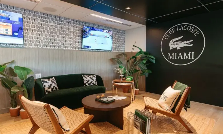Lacoste aduce luxul la Miami Open