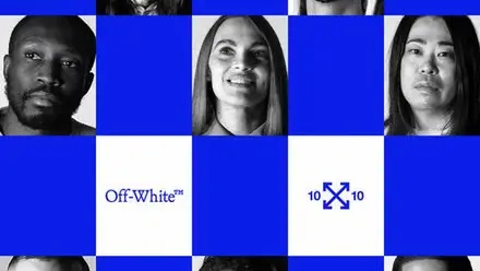 Off-White își reinterpretează arhiva prin proiectul 10×10: Icons Reimagined