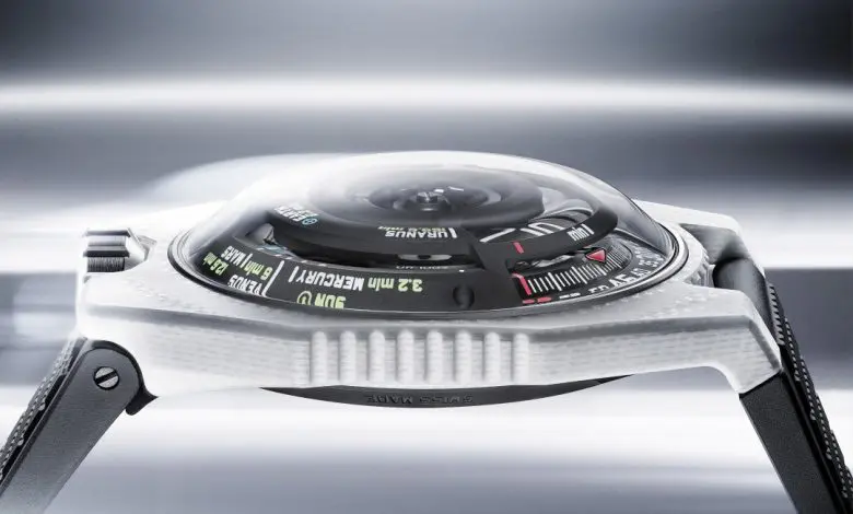 Urwerk UR-100V LS Ceramic – Când timpul zboară cu viteza luminii