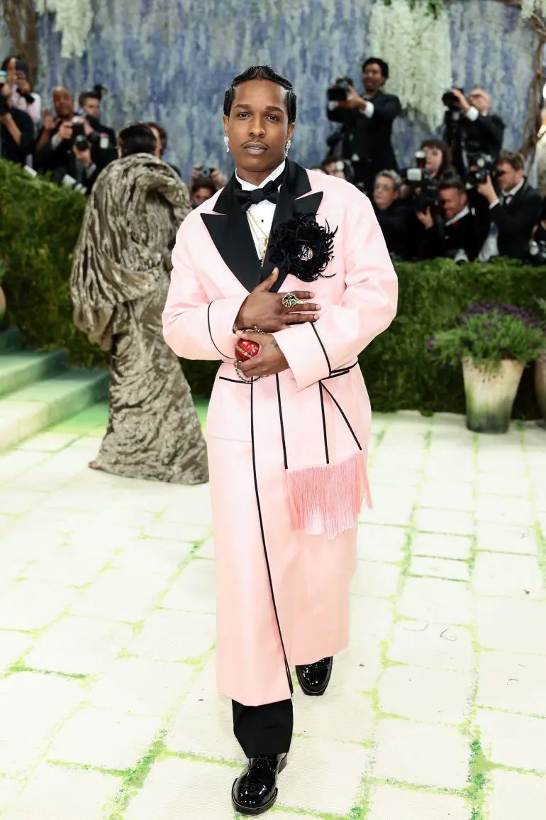 A$AP Rocky in Chanel 