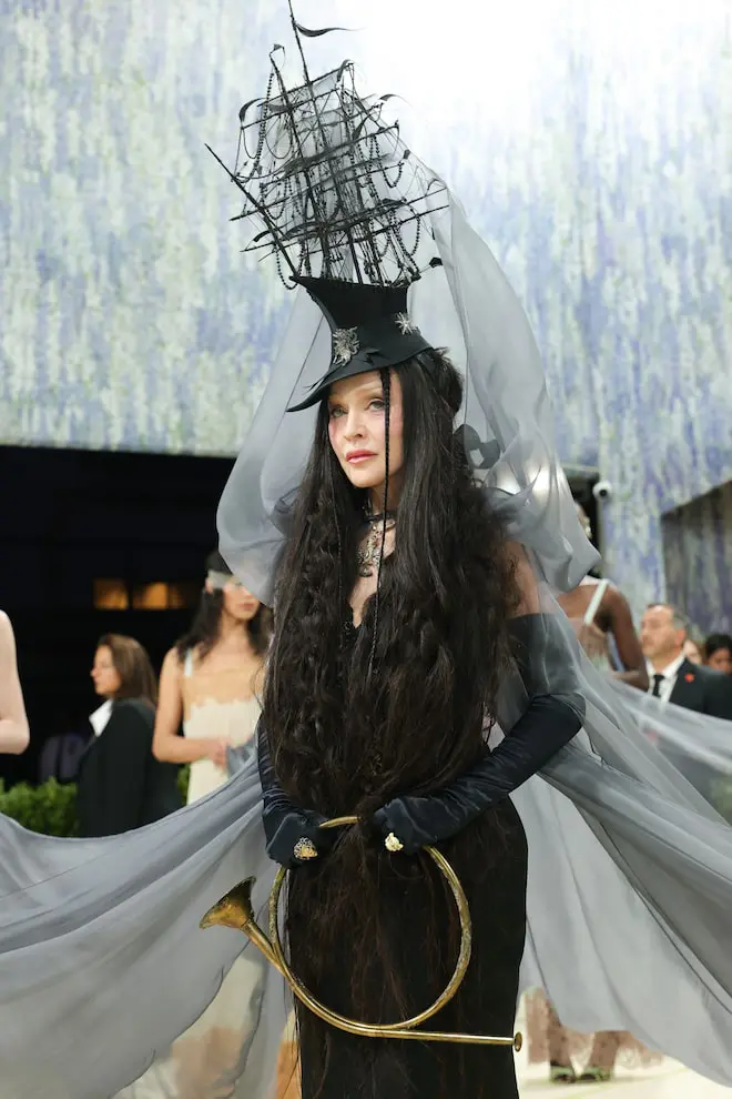 Madonna in Saint Laurent 