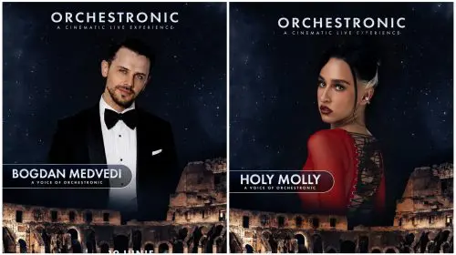 Orchestronic anunță noi artiști pentru show-ul de la Arenele Romane: Holly Molly și Bogdan Medvedi se alătură line-up-ului