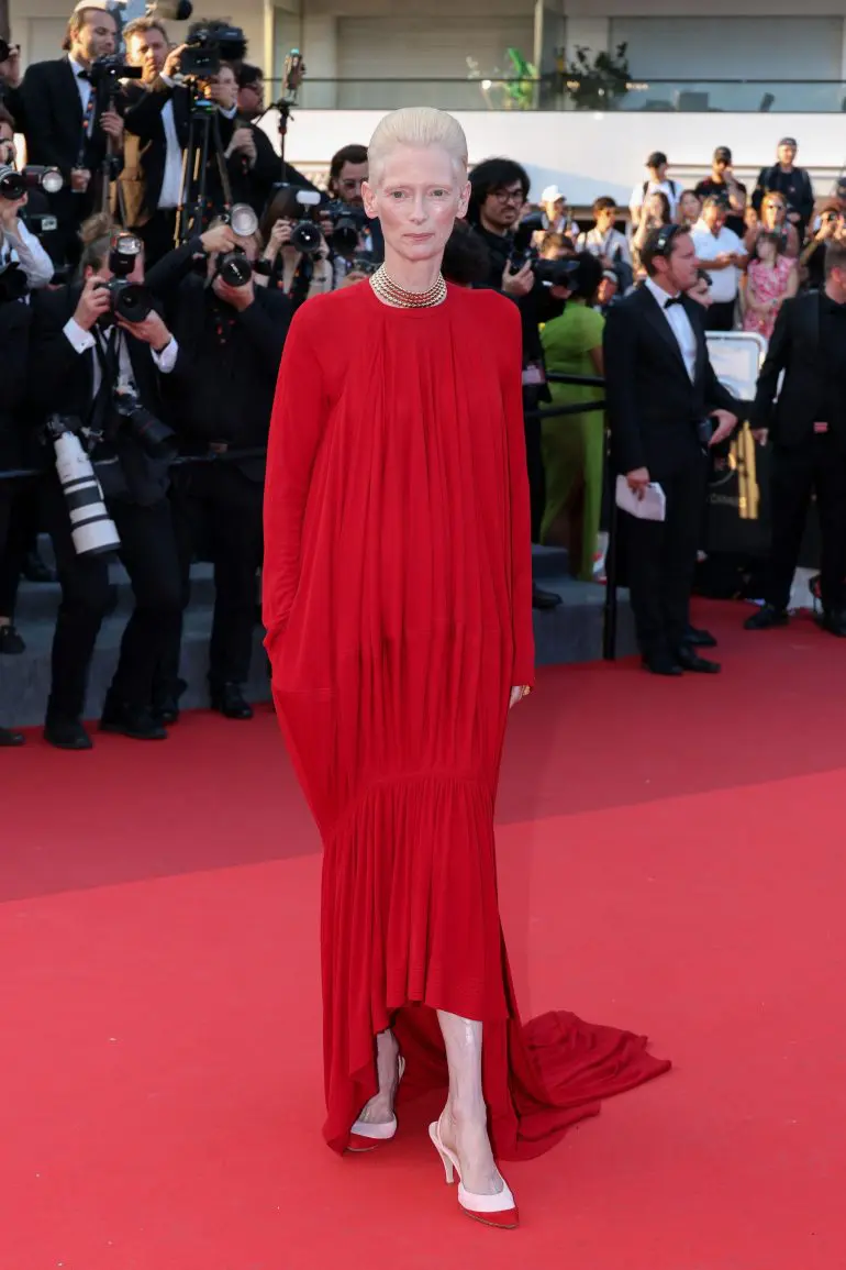 Tilda Swinton in Chanel