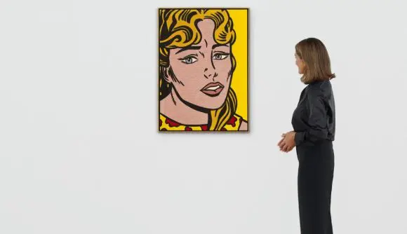Christie’s New York scoate la licitație lucrarea „Anxious Girl” de Roy Lichtenstein