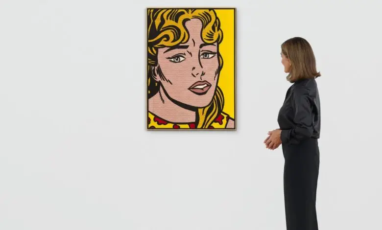 Christie’s New York scoate la licitație lucrarea „Anxious Girl” de Roy Lichtenstein