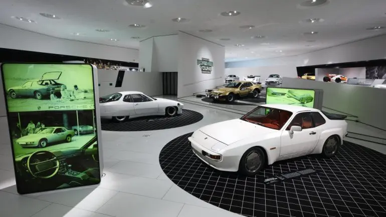 924 record car and 924 Carrera GT prototype