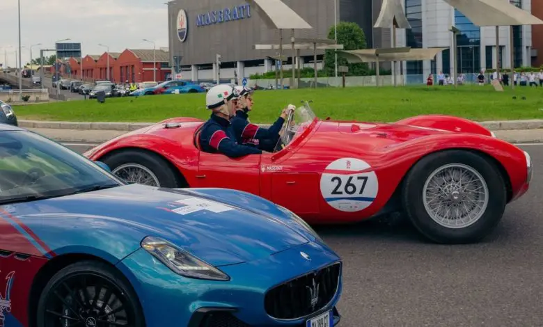 Maserati celebrează un secol de istorie a Tridentului la 1000 Miglia 2026