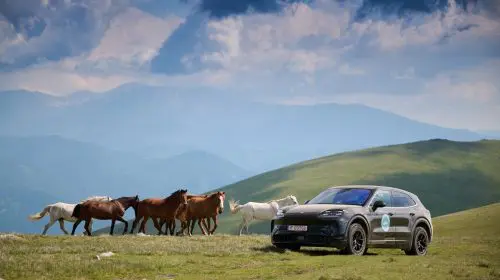 Porsche Alpine Experience – O aventură cu noul Cayenne Electric în Munții Șureanu