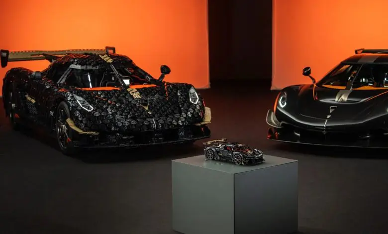 LEGO construiește un Koenigsegg Sadair’s Spear pentru a celebra lansarea noului set Technic