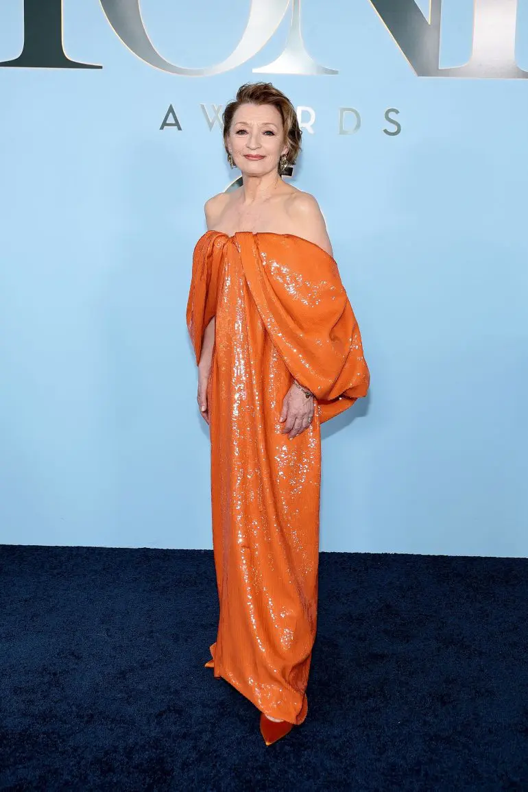 Lesley Manville in Loewe