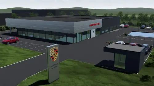 Porsche începe construcția noului Porsche Center din Cluj