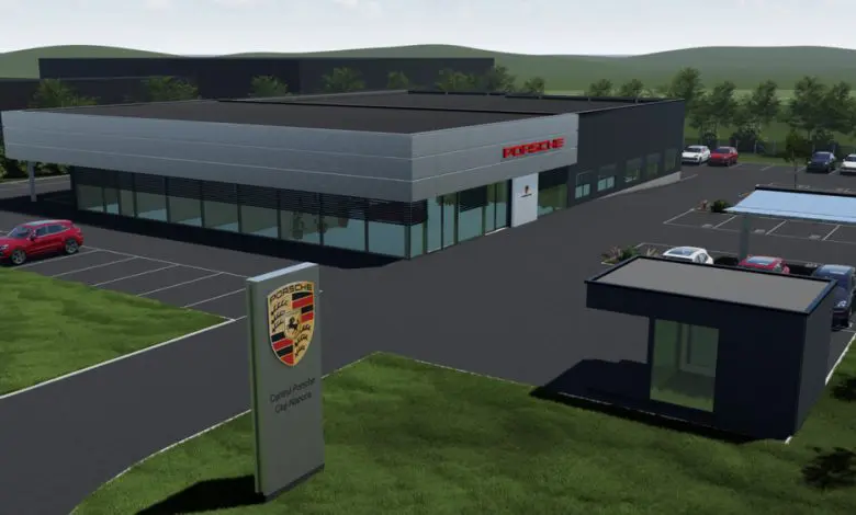 Porsche începe construcția noului Porsche Center din Cluj