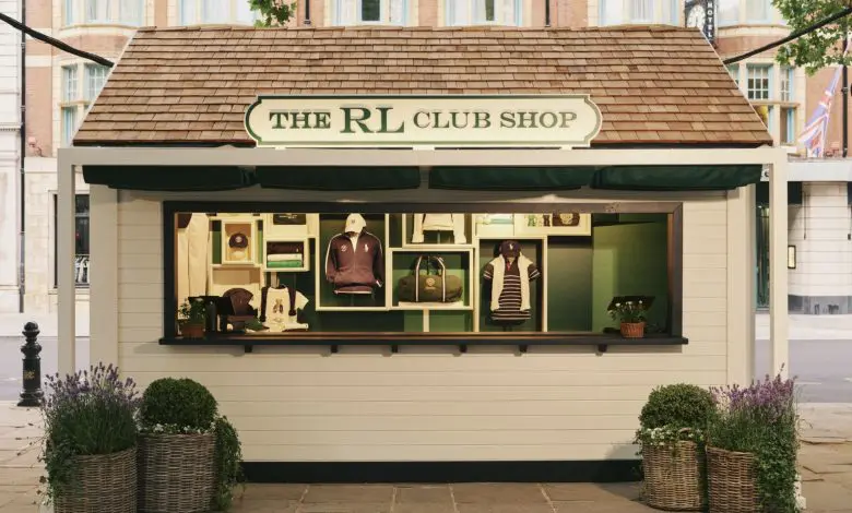 Ralph Lauren deschide un pop-up dedicat turneului de tenis Wimbledon în Londra