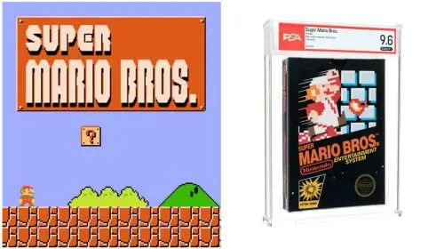 O copie rară și sigilată a jocului video Super Mario Bros. s-a vândut la licitație cu 3 milioane de dolari