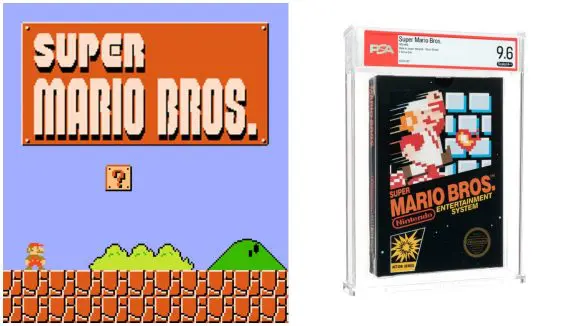 O copie rară și sigilată a jocului video Super Mario Bros. s-a vândut la licitație cu 3 milioane de dolari