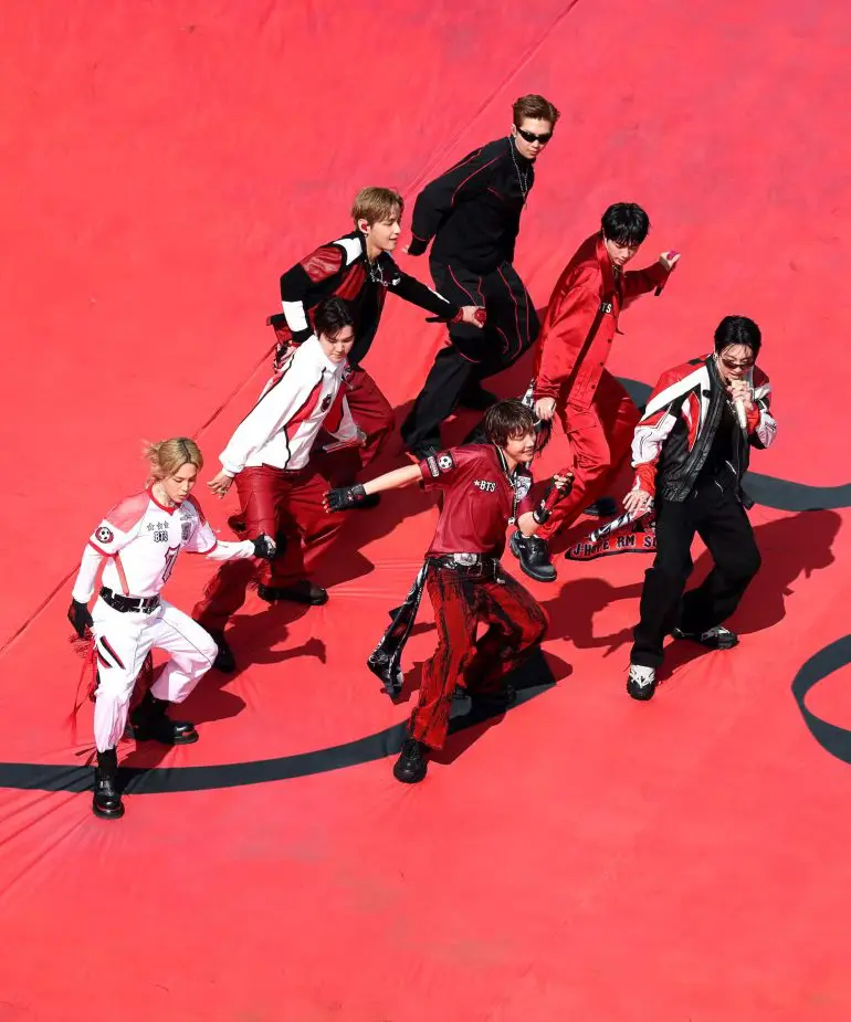 BTS Fifa halftime show
