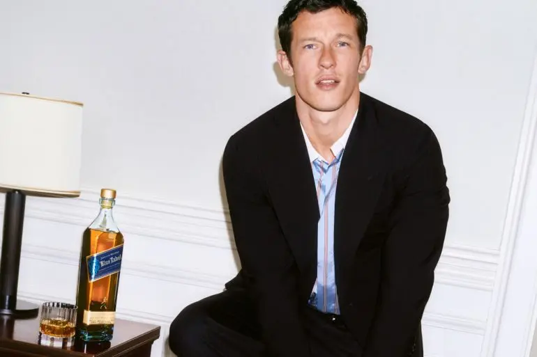 Callum Turner Johnnie Walker Blue Label