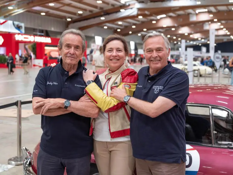 Jacky-Ickx Christine-Scheufele Karl-Friedrich-Scheufele