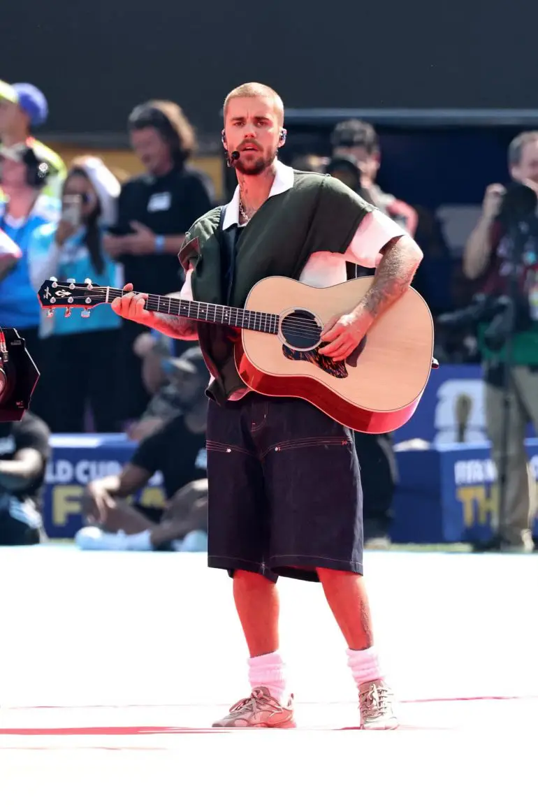 Justin Bieber FIFA halftime show