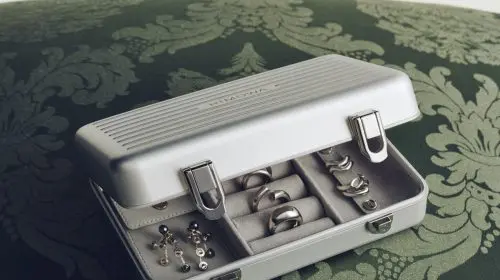 RIMOWA a creat o casetă pentru bijuterii