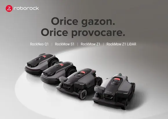 Roborock lansează o gamă nouă de roboți de tuns gazonul