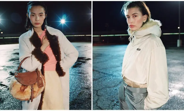 Hailey Bieber și Xiao Wen Ju sunt starurile campaniei Miu Miu pentru toamnă 2026