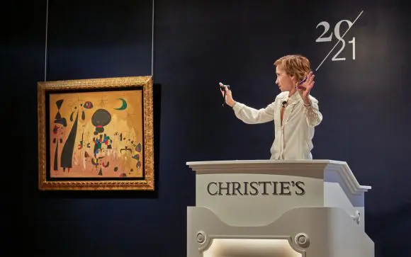 Casa de licitații Christie’s confirmă revenirea pieței de artă