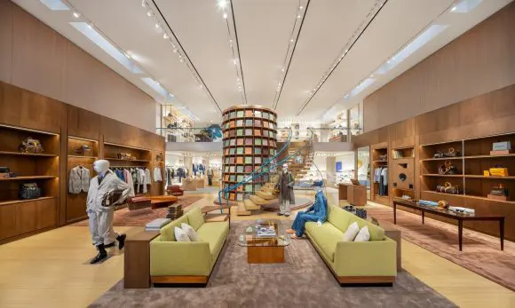 Louis Vuitton transformă magazinul de pe Rodeo Drive într-un spațiu imersiv