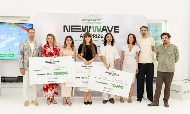 Fundația Bog’Art a premiat trei studenți în cadrul NEW WAVE Art Prize