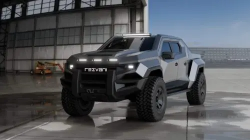 Rezvani prezintă Fortress, cel mai extrem pickup blindat al său de până acum