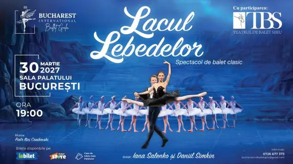 „Lacul Lebedelor” revine la București în cadrul Bucharest International Ballet Gala