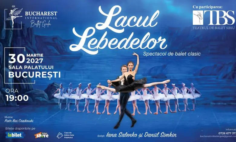 „Lacul Lebedelor” revine la București în cadrul Bucharest International Ballet Gala