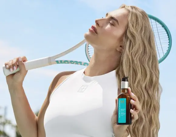Aryna Sabalenka este noul Global Brand Ambassador Moroccanoil