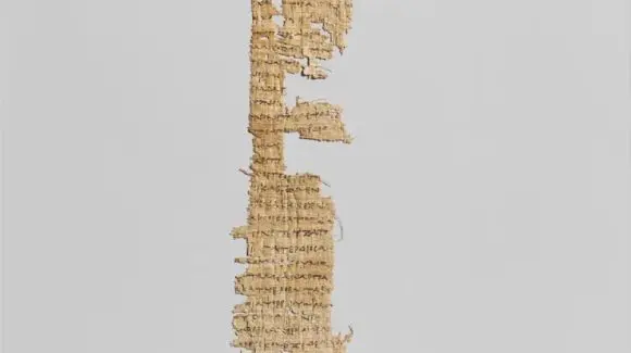 The Met expune cel mai vechi fragment păstrat din Odiseea