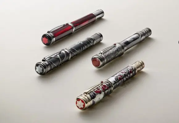 Montblanc a dezvăluit o nouă colecție de instrumente de scris inspirată de Dracula