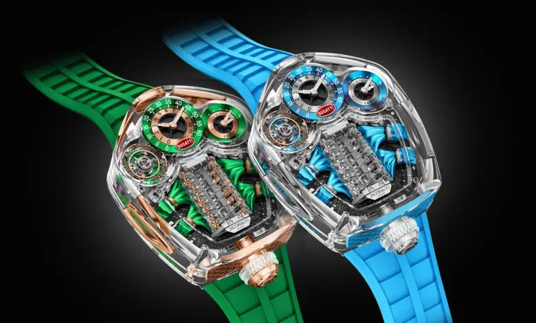 Jacob & Co. Bugatti Tourbillon Sapphire Crystal – Evoluția supremă a conceptului original