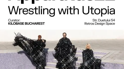 Expoziția „Wrestling with Utopia” explorează viitorul prin lucrările Apparatus 22