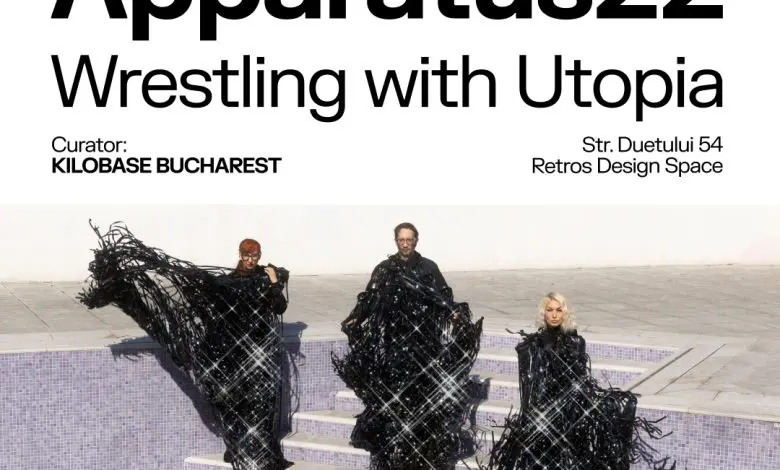 Expoziția „Wrestling with Utopia” explorează viitorul prin lucrările Apparatus 22
