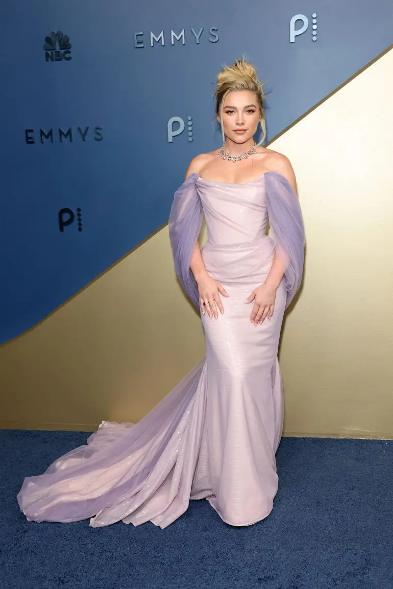 Florence Pugh in Vivienne Westwood
