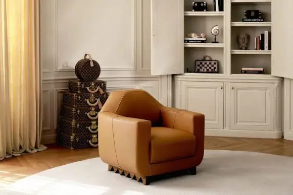 Louis Vuitton a dezvăluit fotoliul Kubic în cadrul Paris Design Week 2026