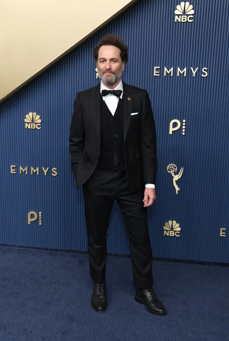 Matthew Rhys in Thom Browne