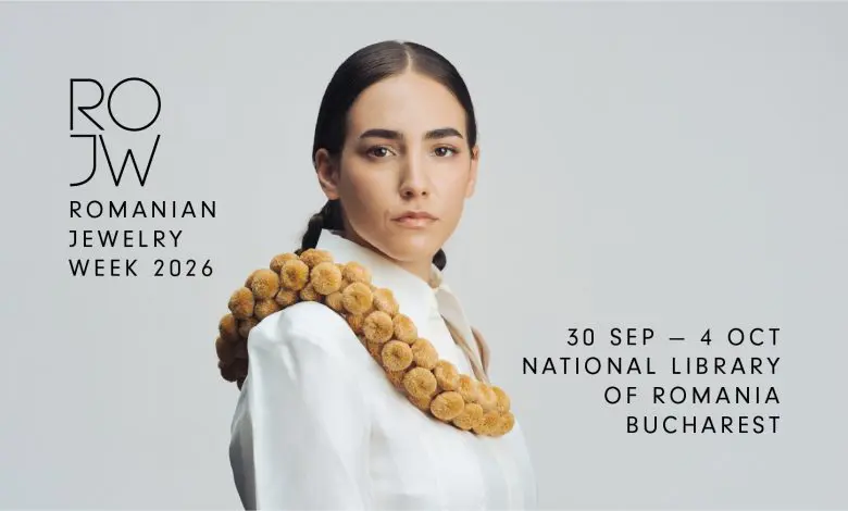A șaptea ediție Romanian Jewelry Week va avea loc între 30 septembrie și 4 octombrie