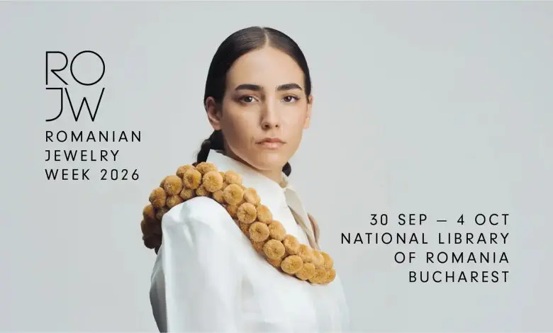 Romanian Jewelry Week 2026 începe pe 30 septembrie