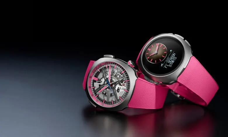 H. Moser & Cie. Streamliner Alpine Drivers and Mechanics Pink Edition
