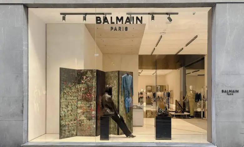 Balmain deschide un nou flagship în Milano